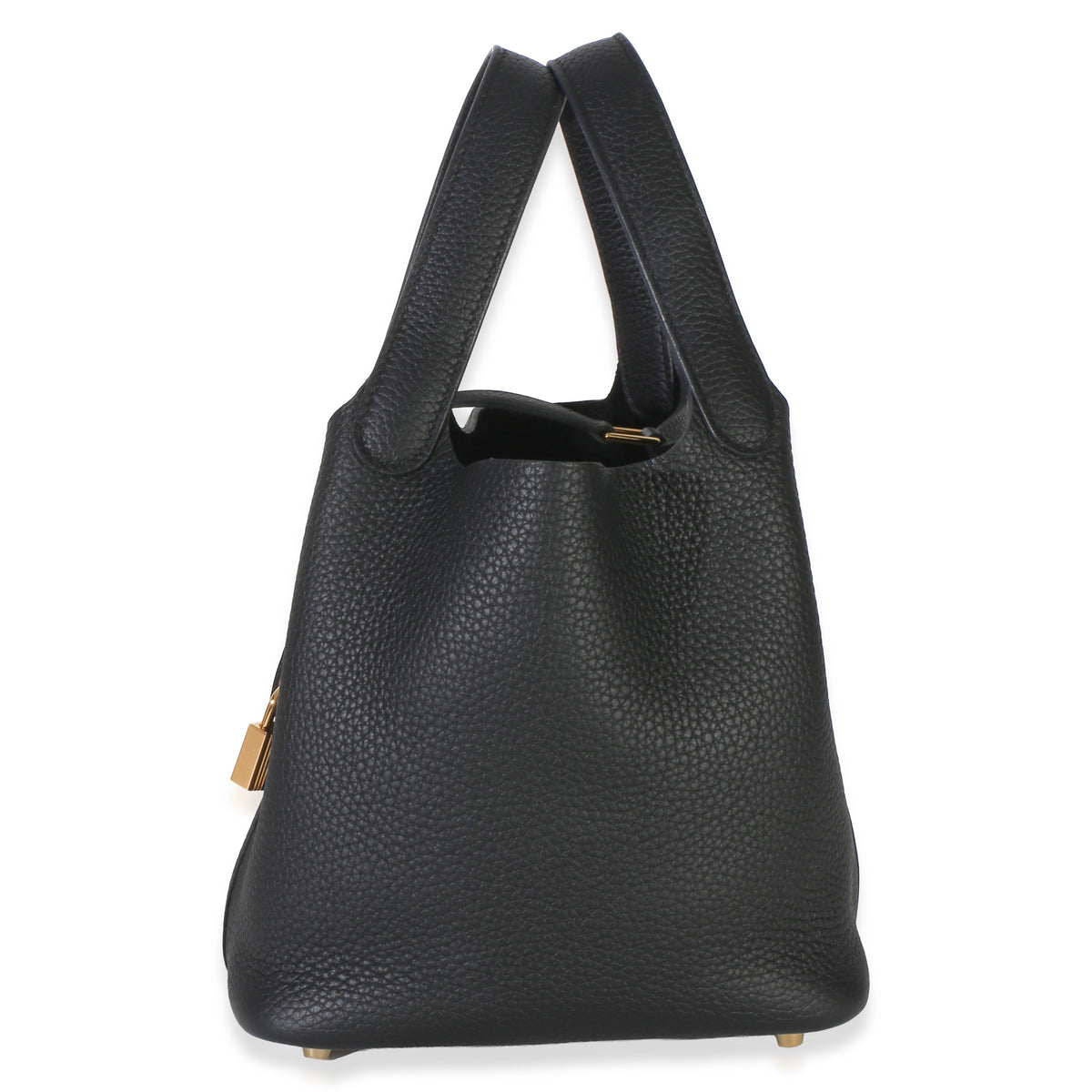 Hermès Black Clemence Picotin Lock 18 PHW Handbag 2