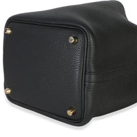 Hermès Black Clemence Picotin Lock 18 PHW Handbag 7