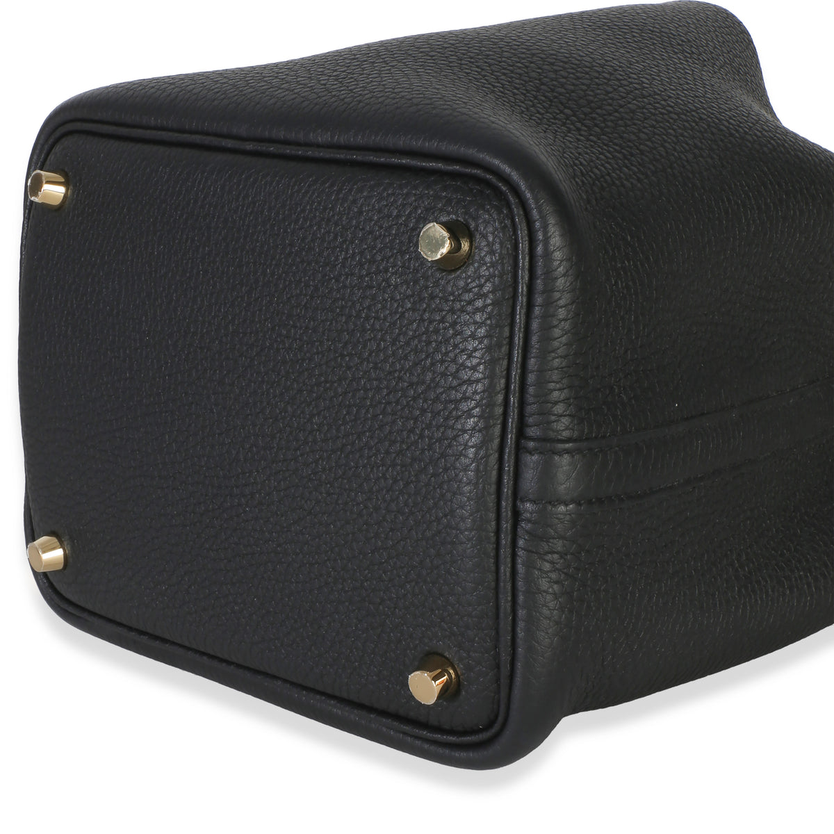 Hermès Black Clemence Picotin Lock 18 PHW Handbag 7