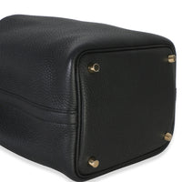Hermès Black Clemence Picotin Lock 18 PHW Handbag 8