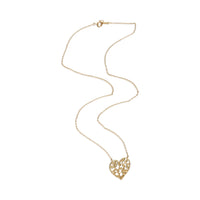Tiffany & Co. Yellow Gold Paloma Picasso Olive Leaf Heart Pendant 3