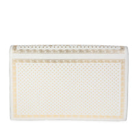 Gucci x Sega Mystic White Star Printed Calfskin GUCCY Portfolio Clutch Handbag pv