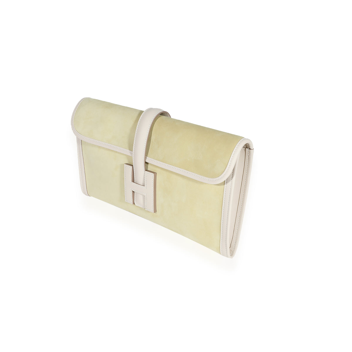 Hermès Mimosa Veau Doblis & Craie Swift Jige Elan 29 Handbag sv