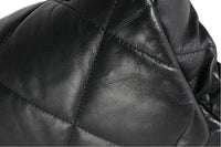 Chanel Black Shiny Lambskin Large  19 Flap Bag Handbag ad3