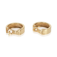 Cartier Yellow Gold Love Classic Model Hoop Earrings 5