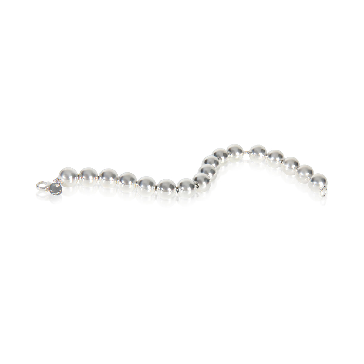 Tiffany & Co. Sterling Silver HardWear Ball Bracelet