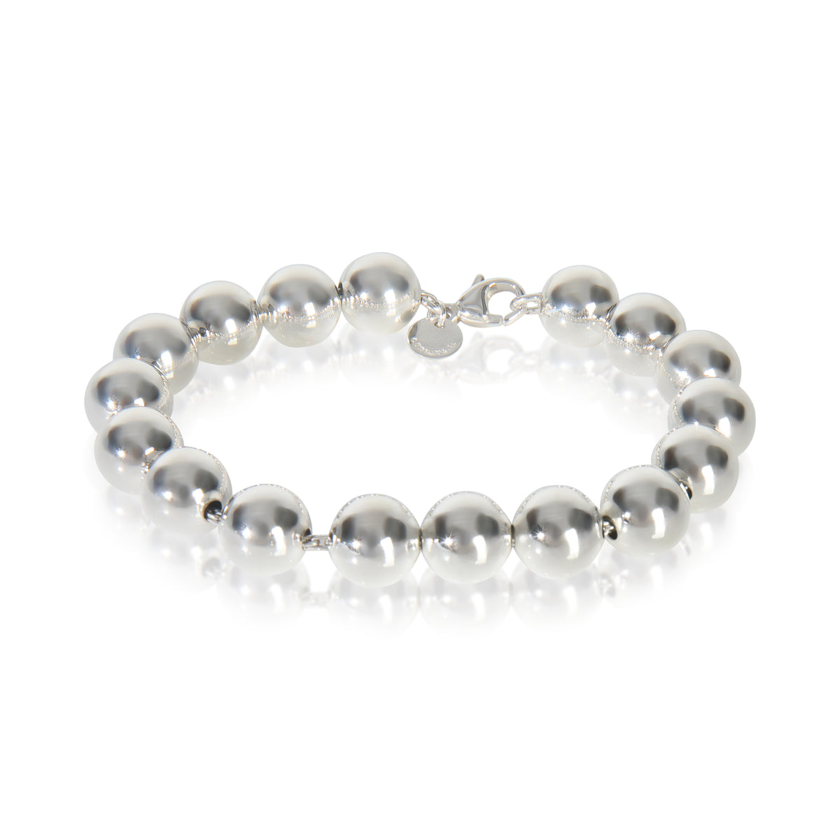 Tiffany & Co. Sterling Silver HardWear Ball Bracelet