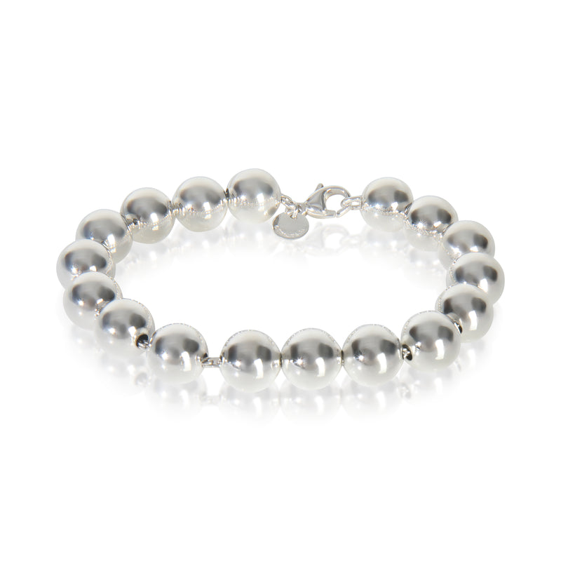 Tiffany & Co. Sterling Silver HardWear Ball Bracelet