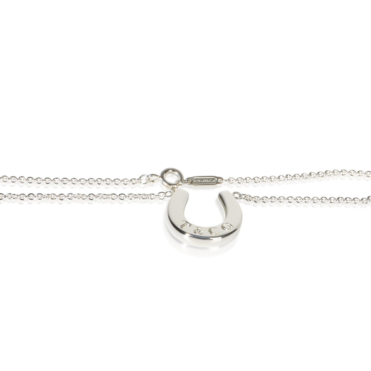 Tiffany & Co. Sterling Silver Horseshoe Pendant 2