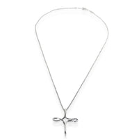 Tiffany & Co. Sterling Silver Elsa Peretti Infinity Cross Pendant
