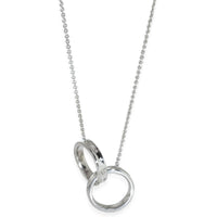 Tiffany & Co. Sterling Silver 1837 Circle Necklace
