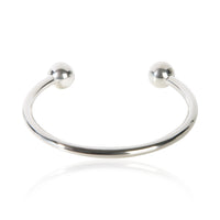 Tiffany & Co. Sterling Silver Wire Ball Cuff Bracelet 3