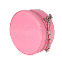 Chanel Pink Glazed Calfskin Round As Earth Bag Handbag sv