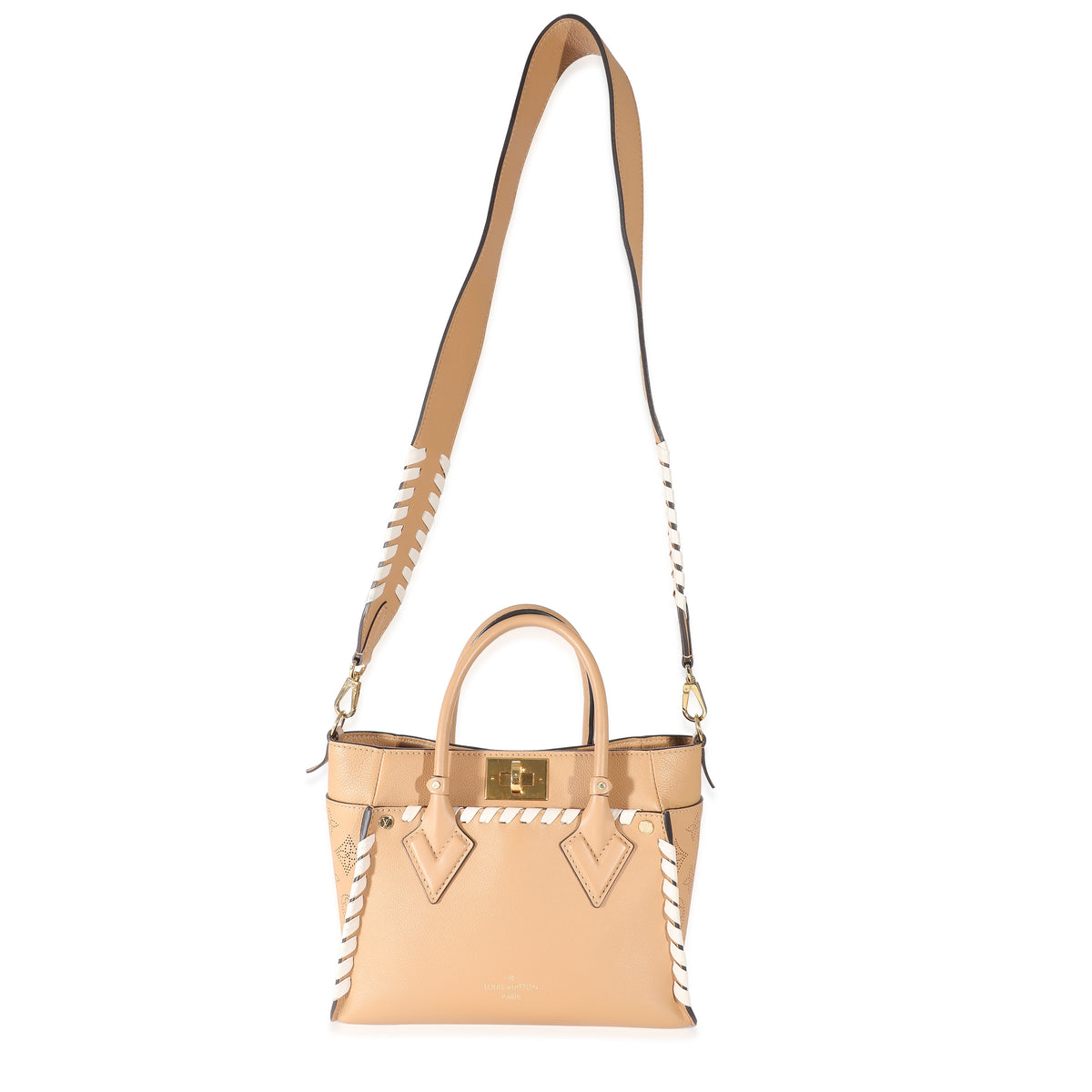 Louis Vuitton Arizona Brown Mahina Braided On My Side PM Handbag bv