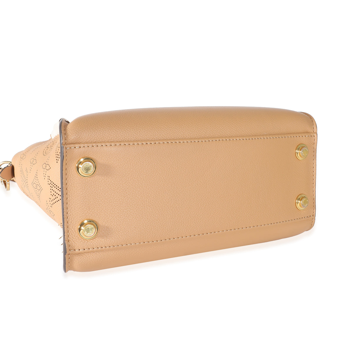 Louis Vuitton Arizona Brown Mahina Braided On My Side PM Handbag stamp
