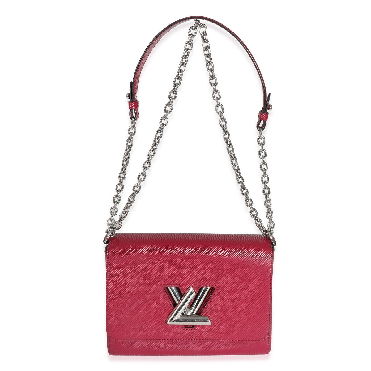 Louis Vuitton Fuchsia Epi Twist MM Handbag bv