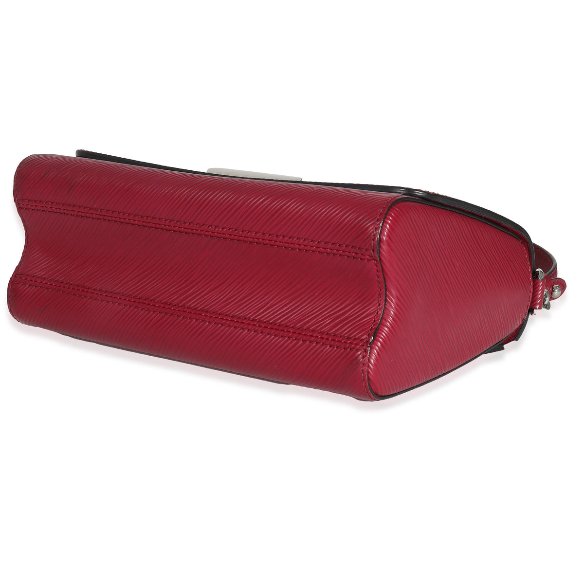 Louis Vuitton Fuchsia Epi Twist MM Handbag clasp