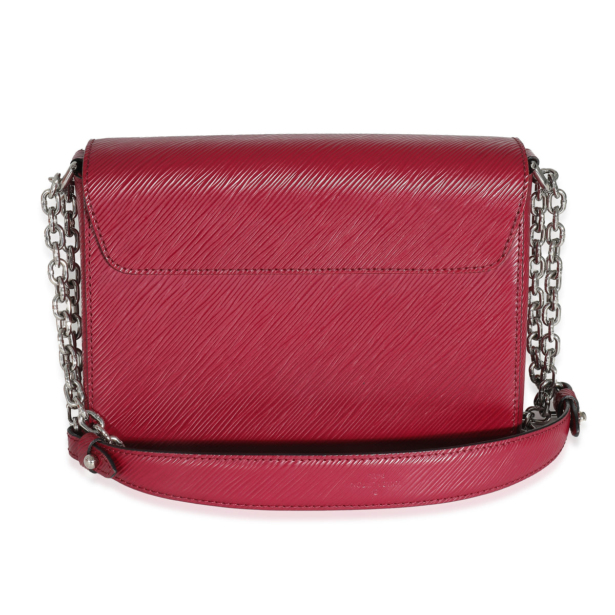 Louis Vuitton Fuchsia Epi Twist MM Handbag stamp