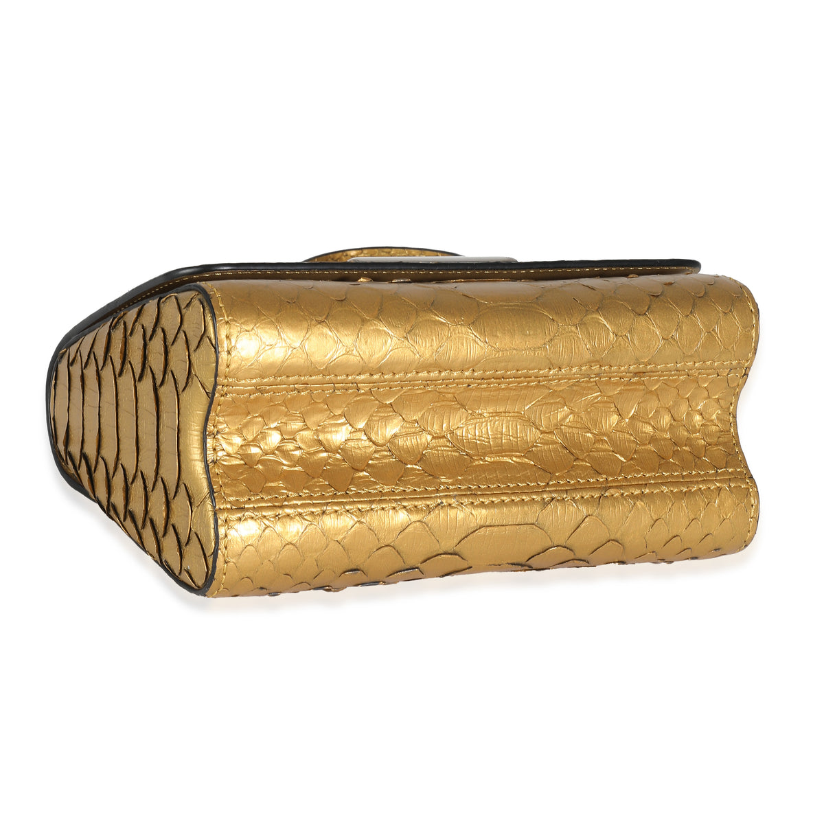 Louis Vuitton Metallic Gold Python Twist PM Handbag av