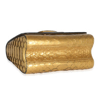 Louis Vuitton Metallic Gold Python Twist PM Handbag av