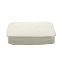 Louis Vuitton White Monogram Taurillon Pochette Volga Handbag