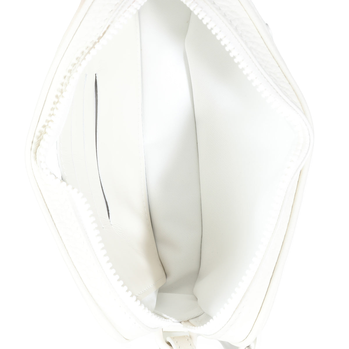 Louis Vuitton White Monogram Taurillon Pochette Volga Handbag