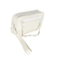 Louis Vuitton White Monogram Taurillon Pochette Volga Handbag