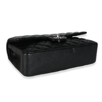 Chanel Black Quilted Lambskin Medium Classic Double Flap Bag Handbag av