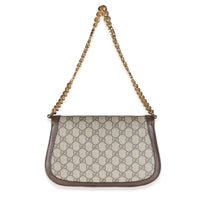 Gucci Beige GG Supreme Canvas Blondie Shoulder Bag Handbag bv