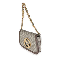 Gucci Beige GG Supreme Canvas Blondie Shoulder Bag Handbag sv