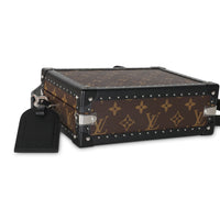 Louis Vuitton Monogram Macassar Canvas Clutch Box Handbag av