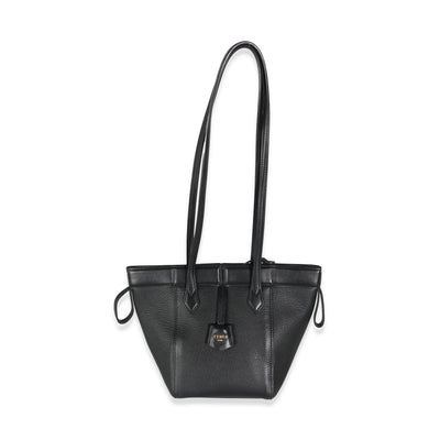 Fendi Black Vitello Mini Origami Tote Handbag fv