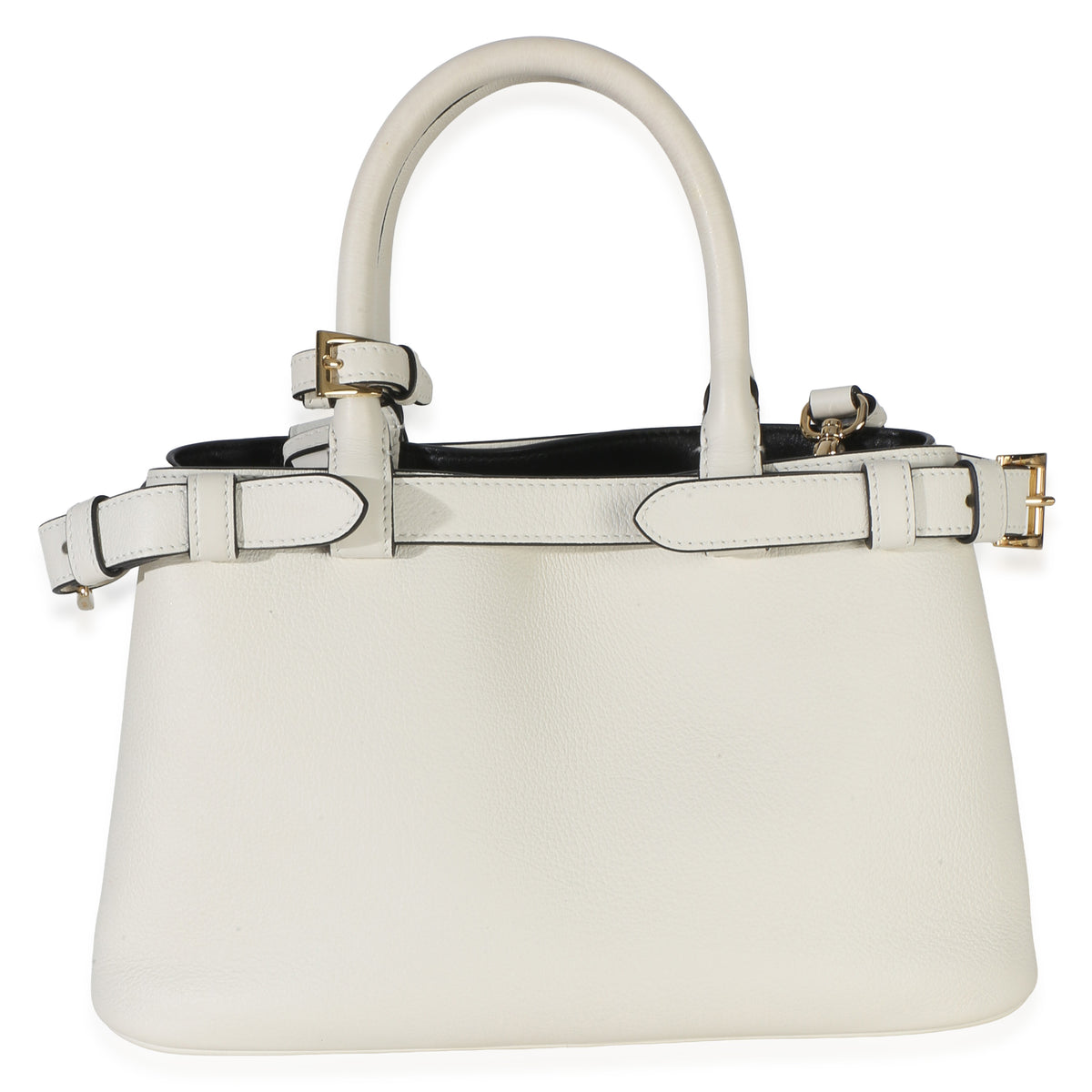 Prada White Nappa Small Belt Shoulder Bag Handbag 4