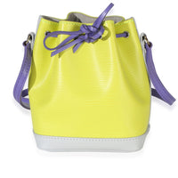 Louis Vuitton Acid Yellow Multicolor Epi Nano Noe Handbag id