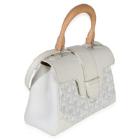Goyard White ine Canvas Saigon Souple Mini Handbag 3