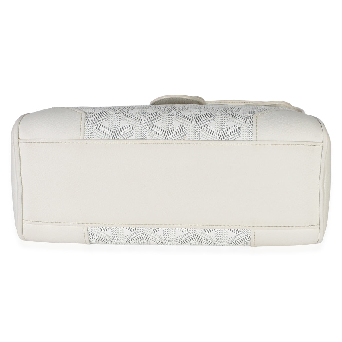 Goyard White ine Canvas Saigon Souple Mini Handbag 5