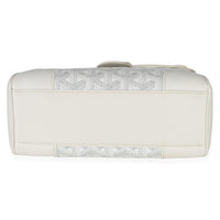 Goyard White ine Canvas Saigon Souple Mini Handbag 5