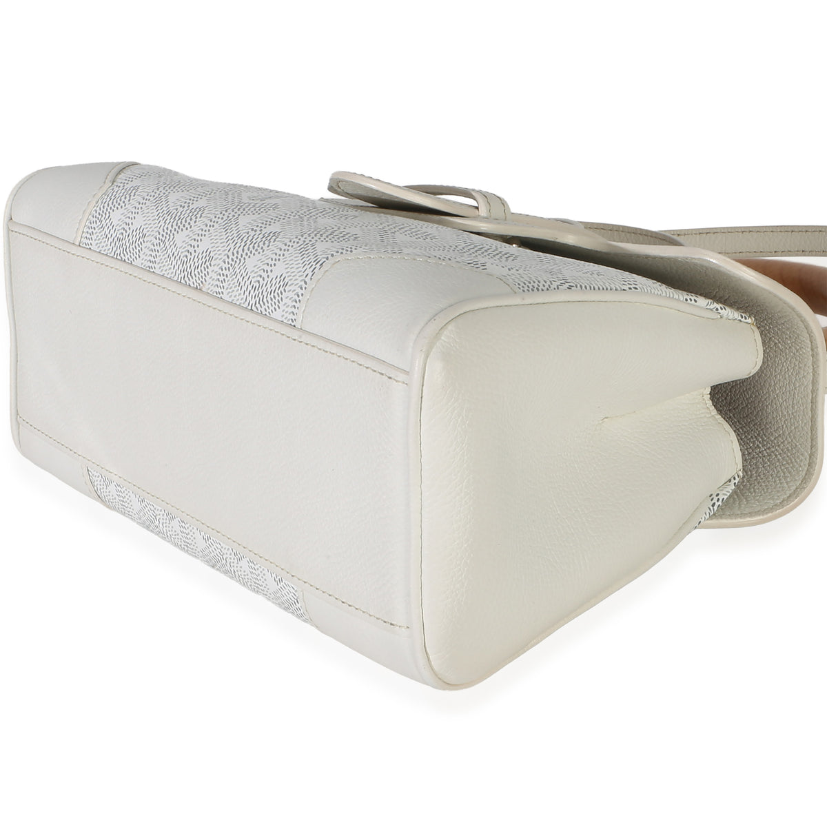 Goyard White ine Canvas Saigon Souple Mini Handbag 6