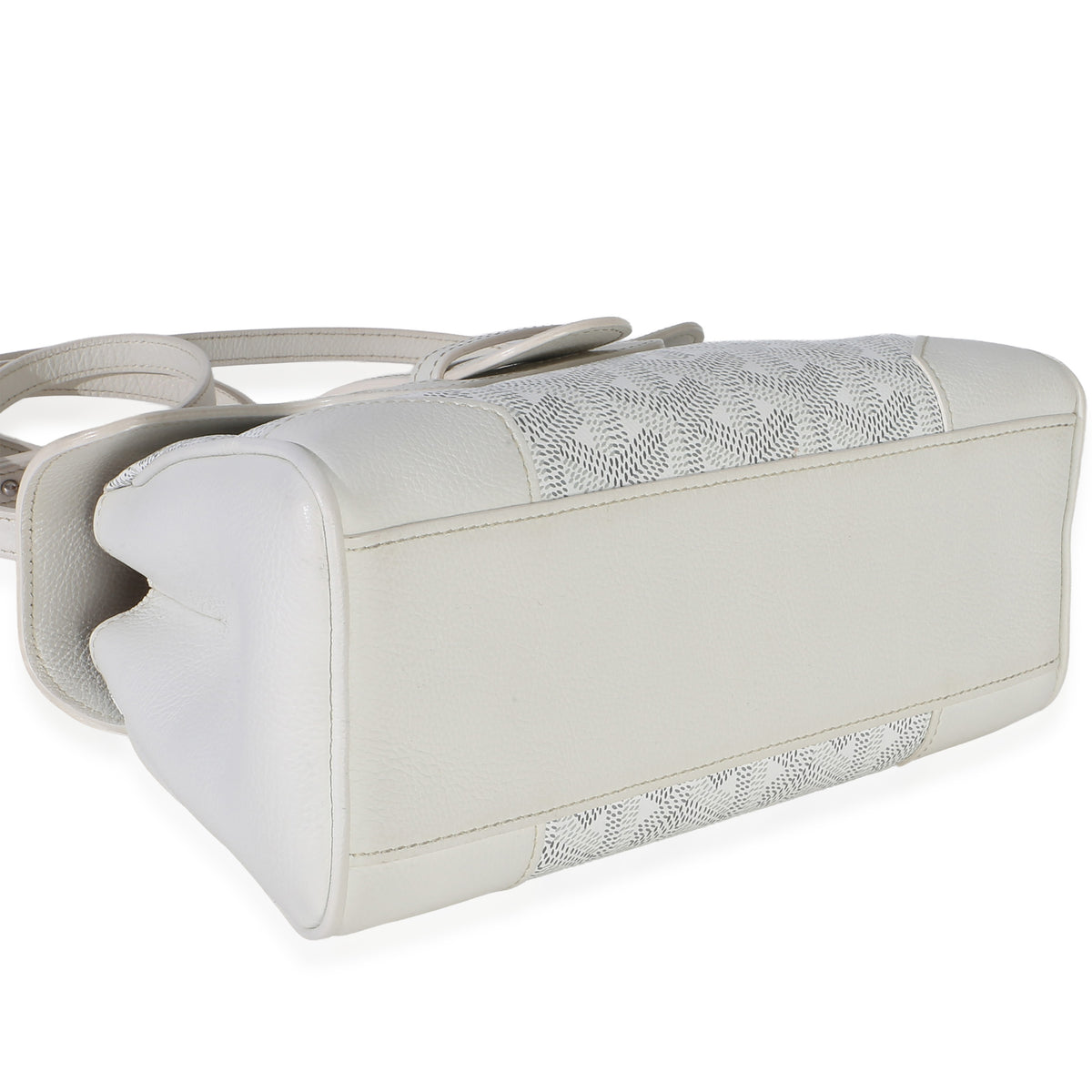 Goyard White ine Canvas Saigon Souple Mini Handbag 7