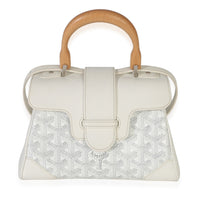 Goyard White ine Canvas Saigon Souple Mini Handbag id