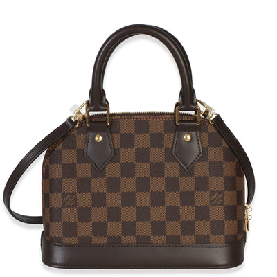 Louis Vuitton Damier Ebene Canvas Alma BB Handbag id