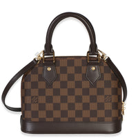 Louis Vuitton Damier Ebene Canvas Alma BB Handbag id