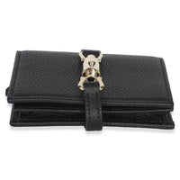 Gucci Black Piuma Calfskin Jackie 1961 Mini Wallet Wallet 4