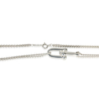 Tiffany & Co. Sterling Silver HardWear Large Double Link Pendant bv