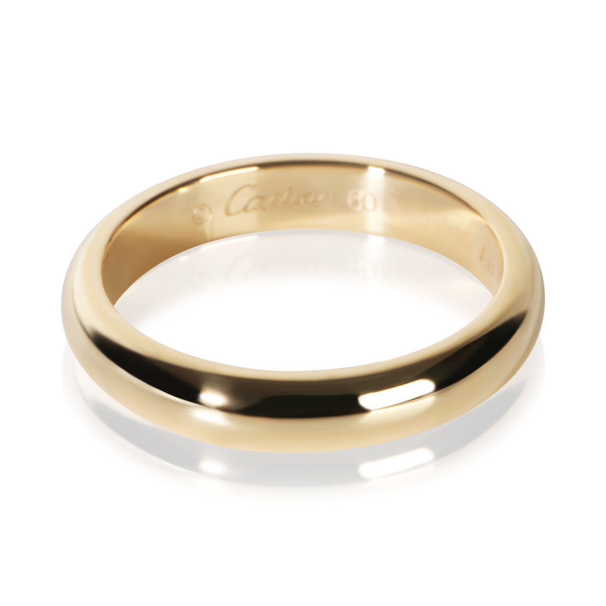 Cartier Yellow Gold 4mm 1895 Band fv
