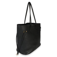 Louis Vuitton Black Giant Monogram Empreinte Neverfull MM Handbag 3