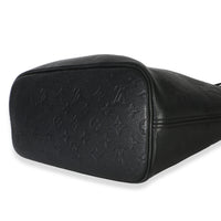 Louis Vuitton Black Giant Monogram Empreinte Neverfull MM Handbag 6