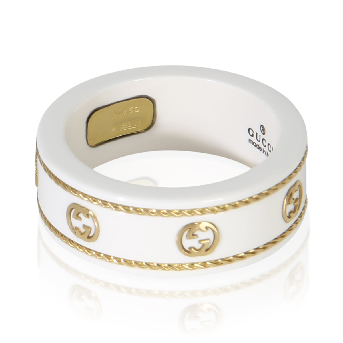 Gucci Yellow Gold Icon Ring 2