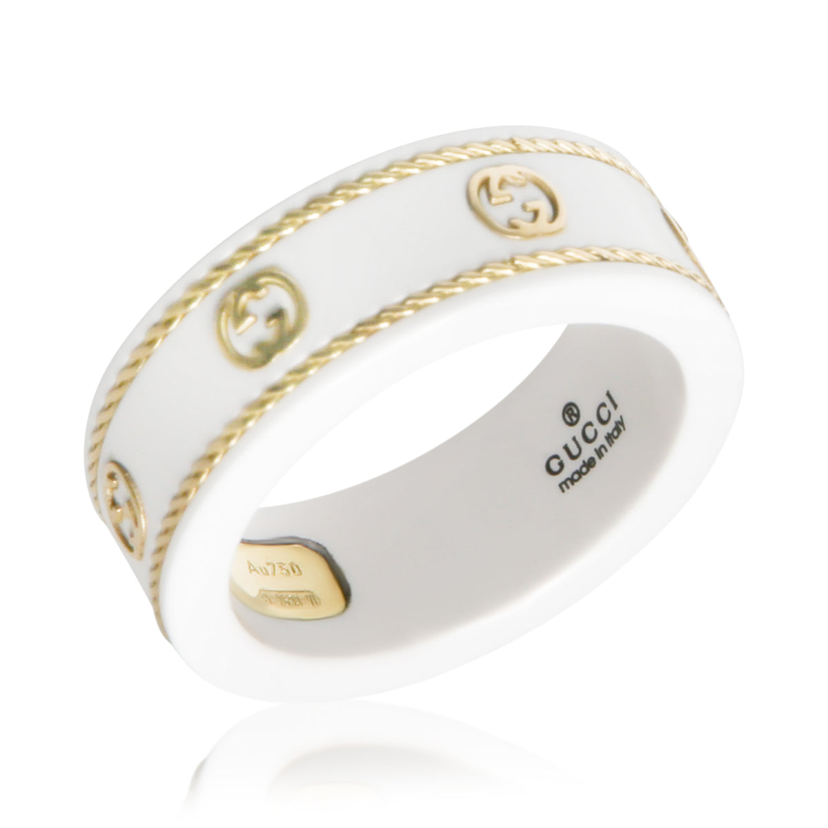 Gucci Yellow Gold Icon Ring 3