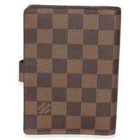 Louis Vuitton Damier Ebene Canvas Small Ring Agenda Cover 3